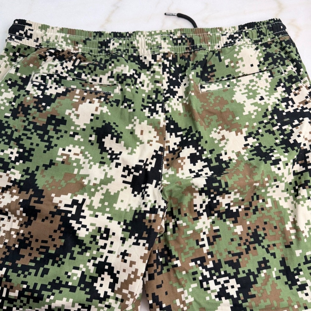 Dogg Supply Snoop Dogg Mens 2XL Digital Camo Cargo Pants Green Black Streetwear - Picture 4 of 10